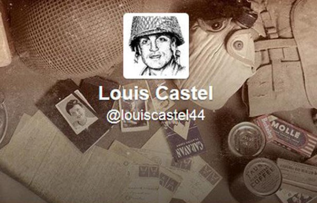 Le compte Twitter du GI virtuel Louis Castel. Le compte Twitter du GI virtuel Louis Castel.