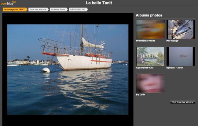 Capture d'écran du blog des propriétaires du voilier «Tanit» capturé le 4 avril 2009 par des pirates au large des côtes somaliennes. Capture d'écran du blog des propriétaires du voilier «Tanit» capturé le 4 avril 2009 par des pirates au large des côtes somaliennes.