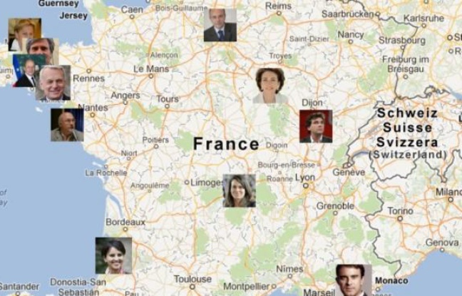 Les ministres du gouvernement Ayrault en vacances. Les ministres du gouvernement Ayrault en vacances.