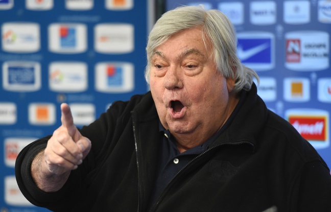 Le patron de Montpellier Louis Nicollin, le 27 janvier 2016. Le patron de Montpellier Louis Nicollin, le 27 janvier 2016.