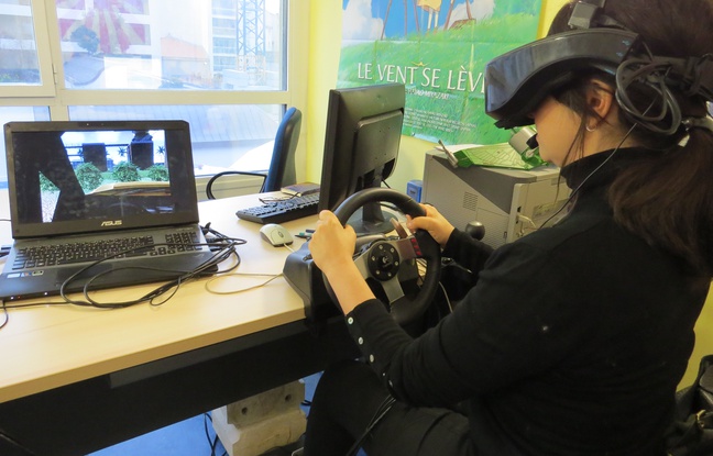 Marseille, la thérapie par la réalité virtuelle. Marseille, la thérapie par la réalité virtuelle.