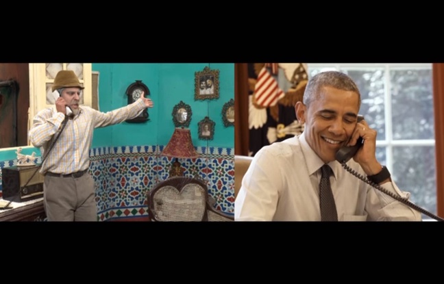 Barack Obama a joué dans un sketch vidéo avec un humoriste cubain à la veille de sa visite officielle dans le pays. Barack Obama a joué dans un sketch vidéo avec un humoriste cubain à la veille de sa visite officielle dans le pays.