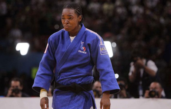 La judoka française Audrey Tcheumeo, lors d'un combat le 26 août 2011 aux championnats du monde à Paris. La judoka française Audrey Tcheumeo, lors d'un combat le 26 août 2011 aux championnats du monde à Paris.