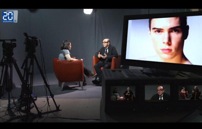 Karl Zéro dans le studio de «20 Minutes». Karl Zéro dans le studio de «20 Minutes».