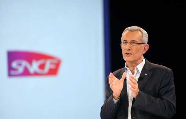 Guillaume Pépy, résident de la SNCF, en janvier 2011 à Paris.
Guillaume Pépy, résident de la SNCF, en janvier 2011 à Paris.