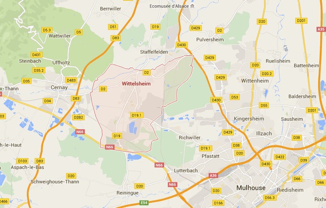 Trois blessés dans un accident de la route à Wittelsheim, le conducteur prend la suite à pied Trois blessés dans un accident de la route à Wittelsheim, le conducteur prend la suite à pied