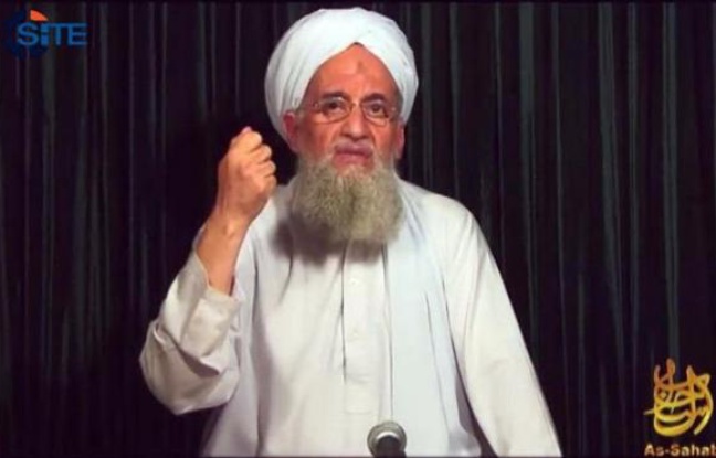 Le chef d'Al-Qaïda, Ayman al-Zawahiri, a appelé les musulmans à continuer à protester contre le film anti-islam "l'innocence des musulmans" dans un message audio diffusé samedi sur des sites islamistes. Le chef d'Al-Qaïda, Ayman al-Zawahiri, a appelé les musulmans à continuer à protester contre le film anti-islam "l'innocence des musulmans" dans un message audio diffusé samedi sur des sites islamistes.