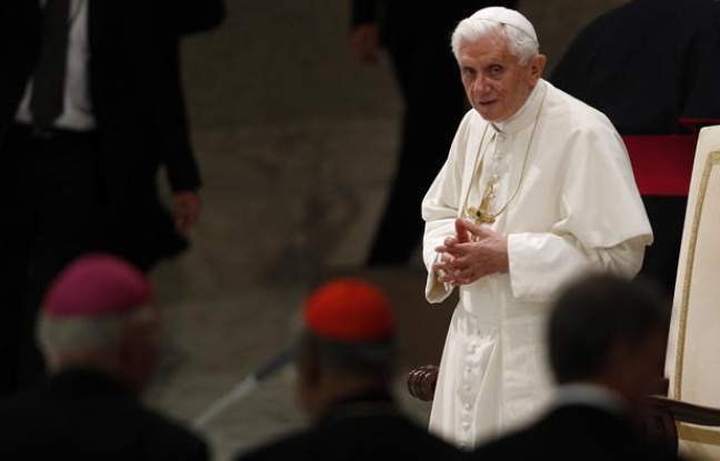 Le pape Benoît XVI au Vatican, le 14 septembre 2011. Le pape Benoît XVI au Vatican, le 14 septembre 2011.