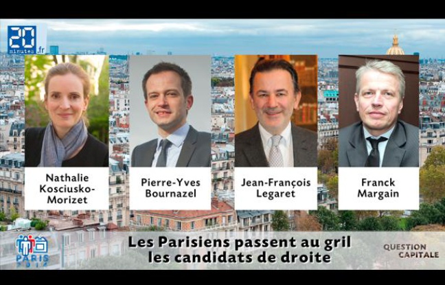 Les quatre candidats à la primaire UMP répondent en vidéo aux questions des Parisiens. Les quatre candidats à la primaire UMP répondent en vidéo aux questions des Parisiens.