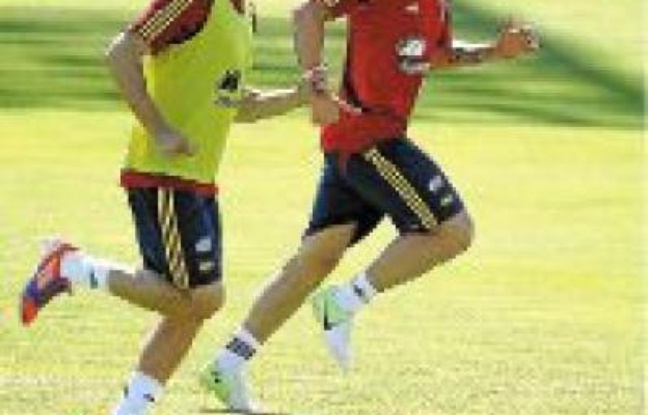 Alvaro Negredo et Fernando Torres. Alvaro Negredo et Fernando Torres.