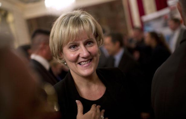Nadine Morano, le 25 novembre 2011, à l'Elysée. Nadine Morano, le 25 novembre 2011, à l'Elysée.