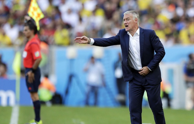 Didier Deschamps in France, Germany, July 4, 2014, & # xE0;. Rio