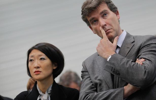 Fleur Pellerin, ministre deleguée aux PME et Arnaud Montebourg, ministre du Redressement productif. Fleur Pellerin, ministre deleguée aux PME et Arnaud Montebourg, ministre du Redressement productif.