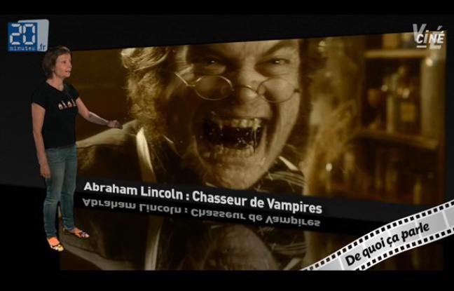 Caroline Vié, critique cinéma de 20 Minutes, décrypte «Abraham Lincoln chasseur de vampires»
Caroline Vié, critique cinéma de 20 Minutes, décrypte «Abraham Lincoln chasseur de vampires»