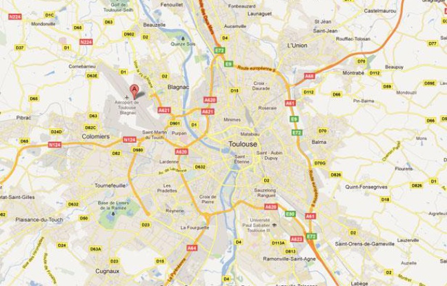 Google Maps de l'aéroport de Toulouse-Blagnac (Haute-Garonne). Google Maps de l'aéroport de Toulouse-Blagnac (Haute-Garonne).