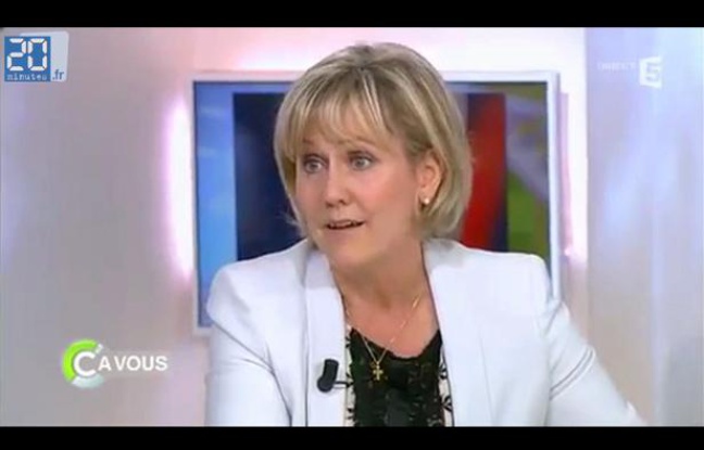 Capture d'écran du zapping: Le meilleur de Nadine Morano. Capture d'écran du zapping: Le meilleur de Nadine Morano.