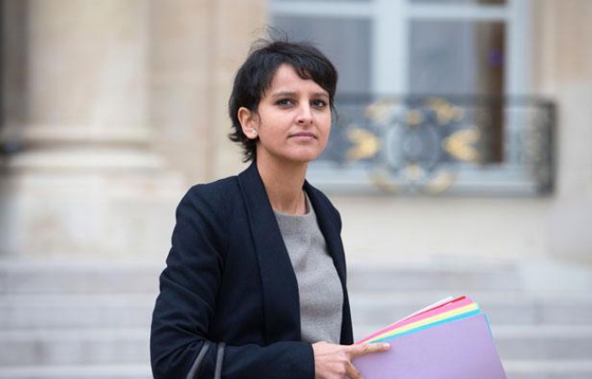 La porte-parole du gouvernement et ministre des Droits des femmes, Najat Vallaud-Belkacem, le 9 janvier 2013, à Paris. La porte-parole du gouvernement et ministre des Droits des femmes, Najat Vallaud-Belkacem, le 9 janvier 2013, à Paris.