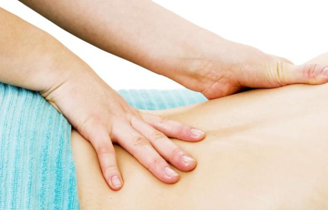 Illustration: Un massage. Illustration: Un massage.