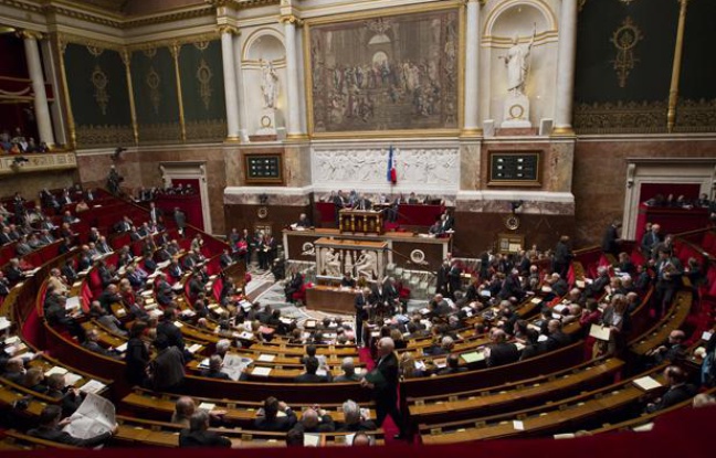 L'hémicycle de l'Assemblée Nationale lors des questions au gourvernement, le 10 avril 2013. L'hémicycle de l'Assemblée Nationale lors des questions au gourvernement, le 10 avril 2013.