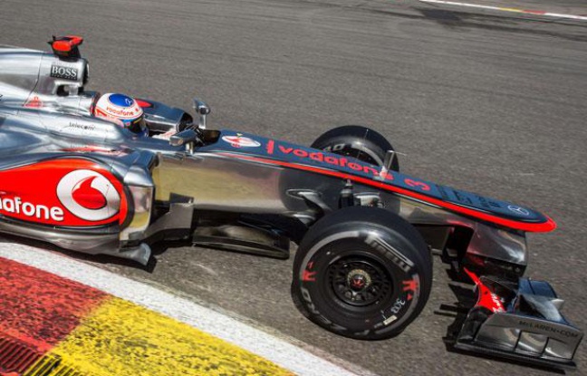 Jenson Button au Grand Prix de Belgique, le 1er août 2012 Jenson Button au Grand Prix de Belgique, le 1er août 2012