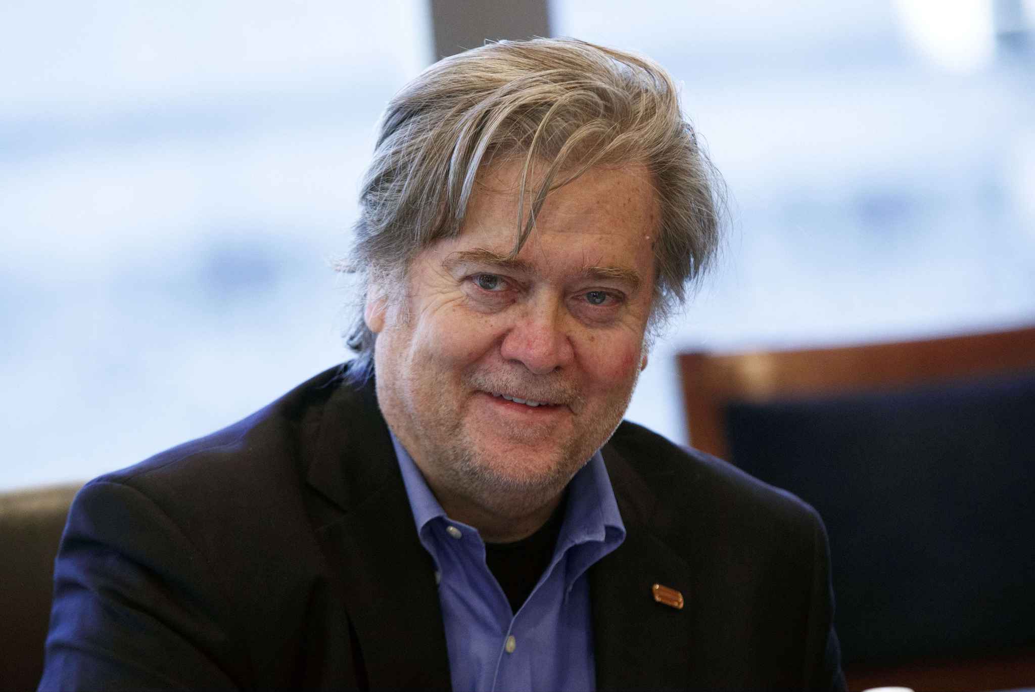 Le conseiller de Donald Trump Steve Bannon