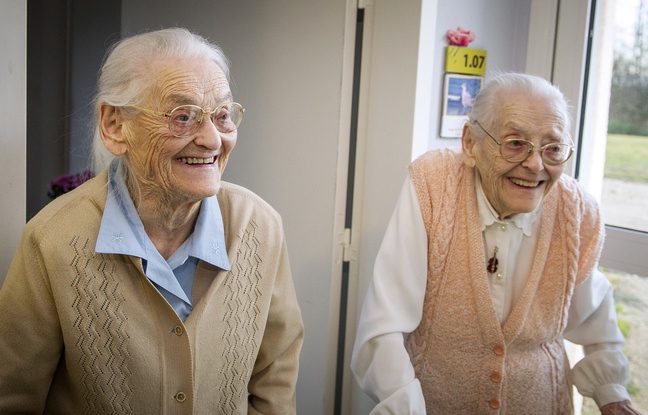 Agées de 104 ans, Paulette et Simone pourraient bien être les jumelles les plus âgées au monde. Agées de 104 ans, Paulette et Simone pourraient bien être les jumelles les plus âgées au monde.