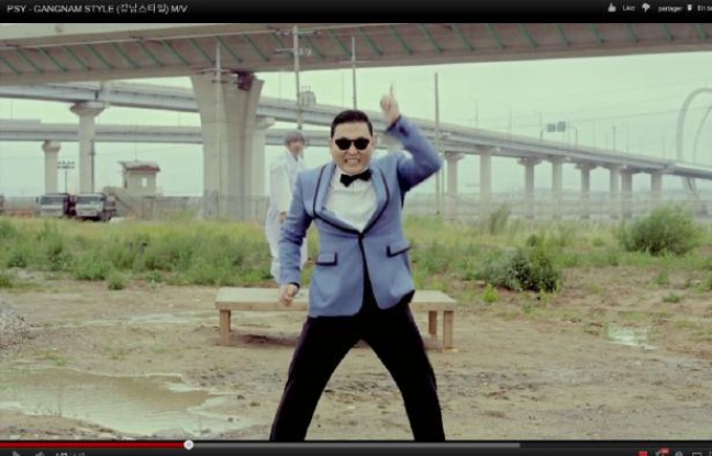 «Gangnam Style» de PSY.
«Gangnam Style» de PSY.