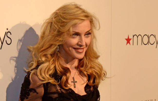 Madonna, le 12 avril 2012. Madonna, le 12 avril 2012.