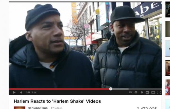 Les habitants d'Harlem réagissent au Harlem Shake Les habitants d'Harlem réagissent au Harlem Shake