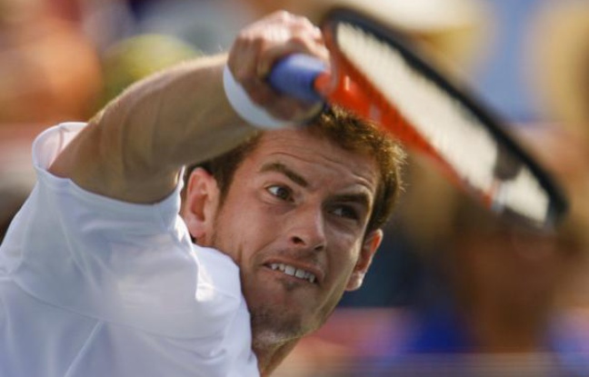 Andy Murray en demi-finale à Montréal, le 15 août 2009. Andy Murray en demi-finale à Montréal, le 15 août 2009.