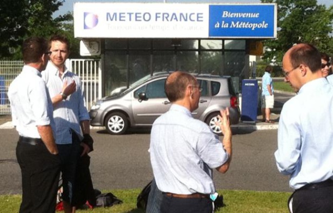 Prise d'otage au siège de Météo-France à Toulouse (Haute-Garonne), le 7 juin 2012. Prise d'otage au siège de Météo-France à Toulouse (Haute-Garonne), le 7 juin 2012.