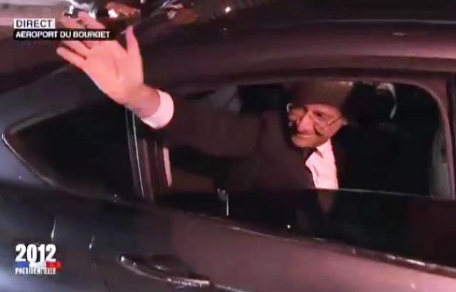 Capture d'écran du zapping de la soirée du second tour de la présidentielle, le 6 mai 2012. Capture d'écran du zapping de la soirée du second tour de la présidentielle, le 6 mai 2012.