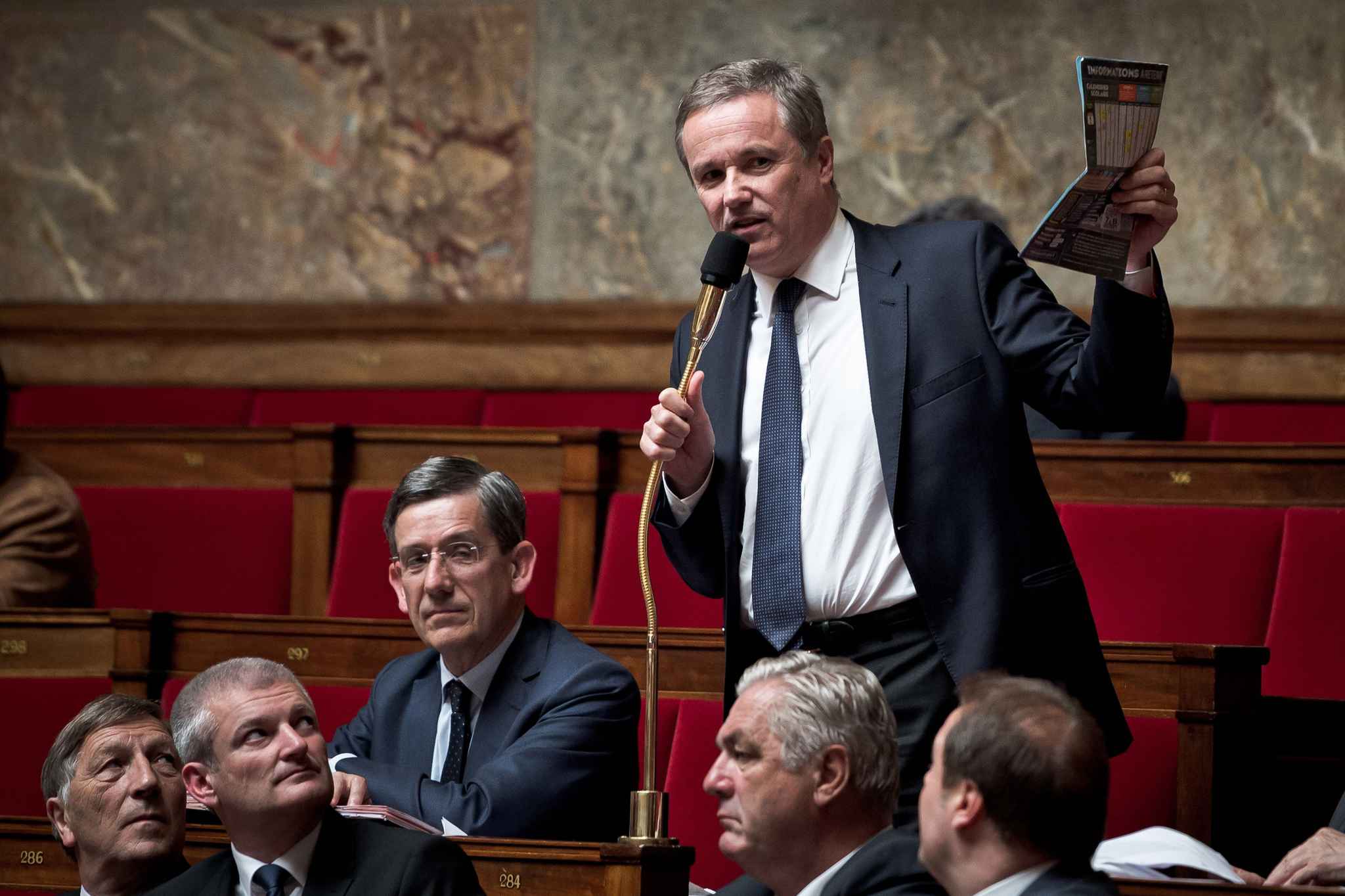 Nicolas Dupont-Aignan devancé par REM dans sa circonscription