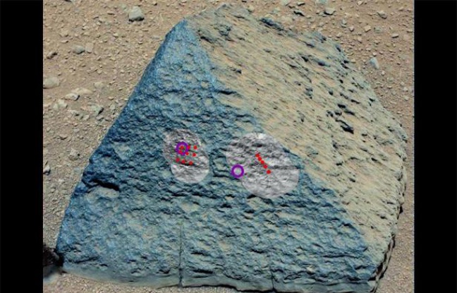 Le Secret De La Planète Bizarre Curiosity fait une troublante découverte sur Mars