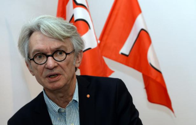 Jean-Claude Mailly, secrétaire général du syndicat Force Ouvrière (FO), à Bordeaux, le 1er mai 2015. Jean-Claude Mailly, secrétaire général du syndicat Force Ouvrière (FO), à Bordeaux, le 1er mai 2015.
