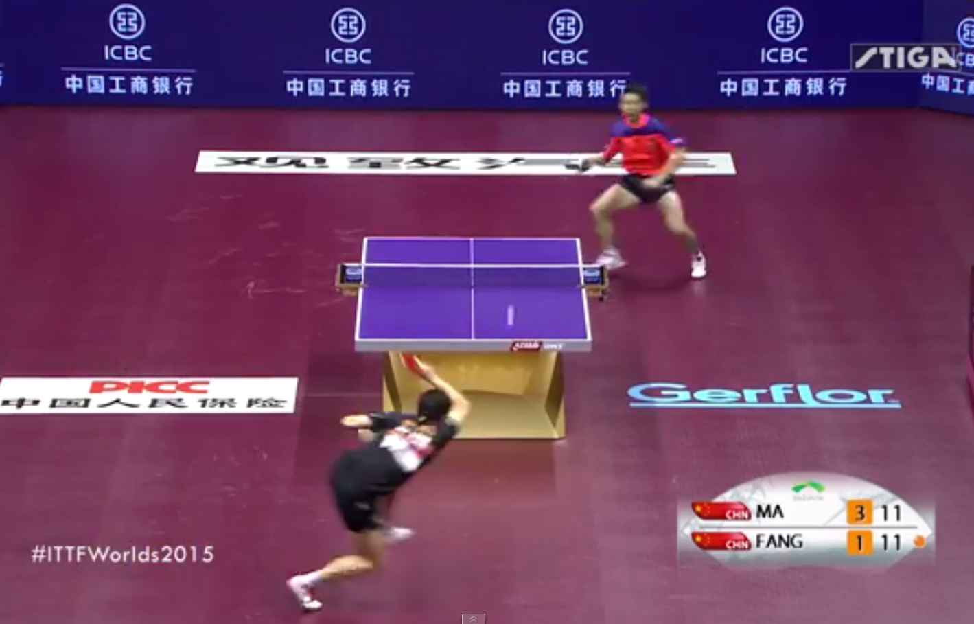 VIDEO DE TABLE TENNIS video de table tennis: