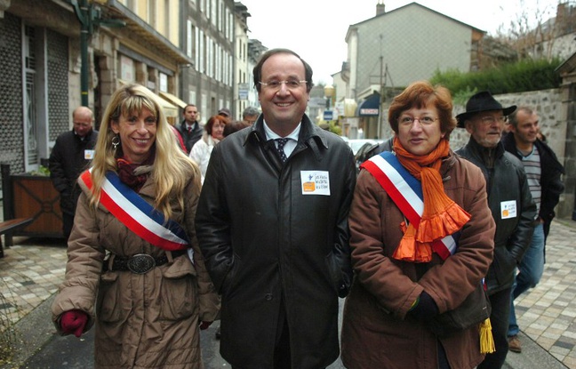 Sophie Dessus (à g.), alors maire d'Uzerches, aux côtés de François Hollande, alors premier secrétaire du PS, le 22 novembre 2008. Sophie Dessus (à g.), alors maire d'Uzerches, aux côtés de François Hollande, alors premier secrétaire du PS, le 22 novembre 2008.