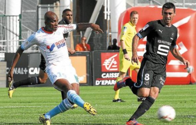 Charles Kaboré a pu jouer au milieu (comme ici face à Rennes) la plupart du temps cette saison, sauf contre Nancy. Charles Kaboré a pu jouer au milieu (comme ici face à Rennes) la plupart du temps cette saison, sauf contre Nancy.