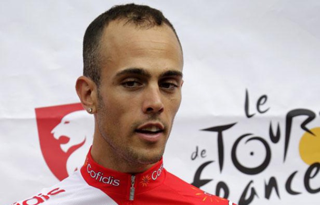 Le coureur français de l'équipe Cofidis Rémi Di Gregorio, le 28 juin 2012, à Liège. Le coureur français de l'équipe Cofidis Rémi Di Gregorio, le 28 juin 2012, à Liège.