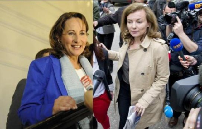 Ségolène Royal et Valérie Trierweiler. Ségolène Royal et Valérie Trierweiler.