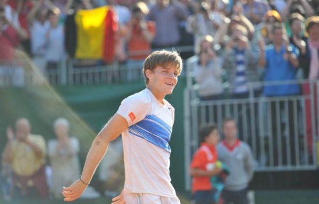 Le Belge David Goffin, le 1er juin 2012, à Roland-Garros. Le Belge David Goffin, le 1er juin 2012, à Roland-Garros.