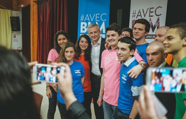 «Les Jeunes avec Bruno Le Maire»... «Les Jeunes avec Bruno Le Maire»...