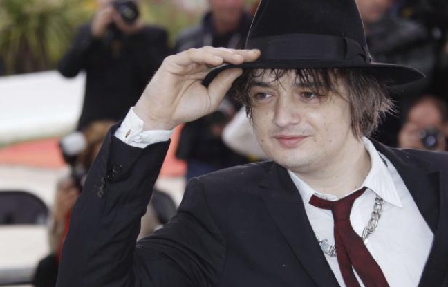Pete Doherty à Cannes le 20 mai 2012. Pete Doherty à Cannes le 20 mai 2012.