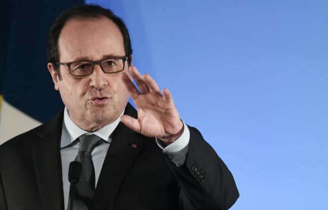Le président François Hollande à Colmar, le 23 janvier 2016 Le président François Hollande à Colmar, le 23 janvier 2016