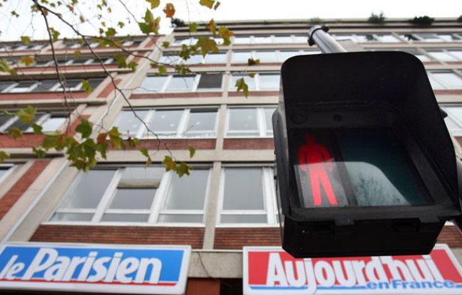 Façade du siège de la rédaction du Parisien/Aujourd'hui en France Façade du siège de la rédaction du Parisien/Aujourd'hui en France