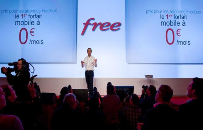 Xavier Niel, PDG de Free, mardi 10 janvier 2012 Xavier Niel, PDG de Free, mardi 10 janvier 2012