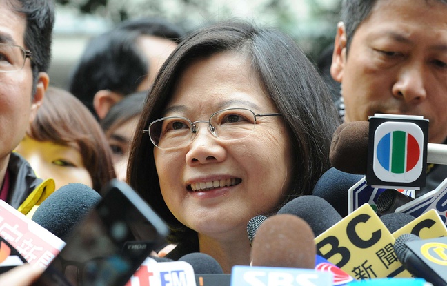 Tsai Ing-wen, candidate de l'opposition, a remporté la présidentielle taïwanaise le 16 janvier 2016. Tsai Ing-wen, candidate de l'opposition, a remporté la présidentielle taïwanaise le 16 janvier 2016.