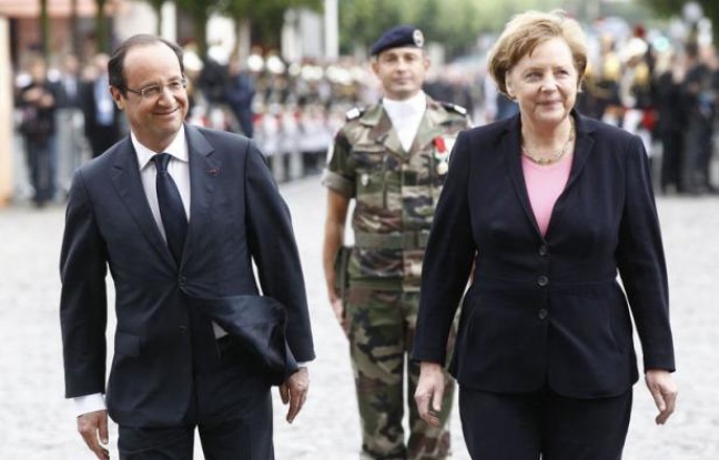 François Hollande et Angela Merkel ont célébré les 50 ans de la réconciliation franco-allemande à Reims, alors que l'Europe est en proie à une grave crise qui atteint le couple franco-allemand, moteur historique de la construction européenne. François Hollande et Angela Merkel ont célébré les 50 ans de la réconciliation franco-allemande à Reims, alors que l'Europe est en proie à une grave crise qui atteint le couple franco-allemand, moteur historique de la construction européenne.