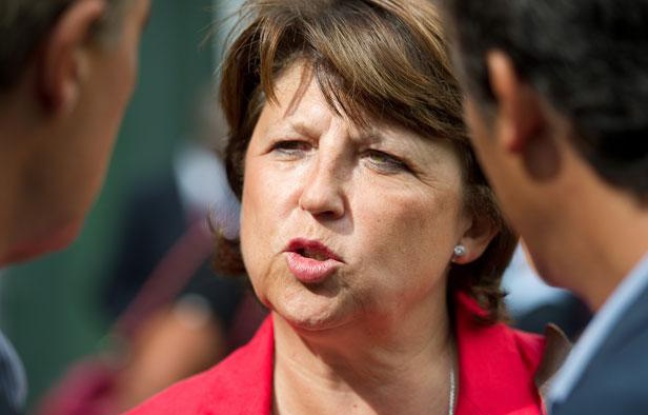 Martine Aubry maire de Lille, candidate aux primaires du PS (Parti Socialiste) à l'election présidentielle de 2012. Martine Aubry maire de Lille, candidate aux primaires du PS (Parti Socialiste) à l'election présidentielle de 2012.