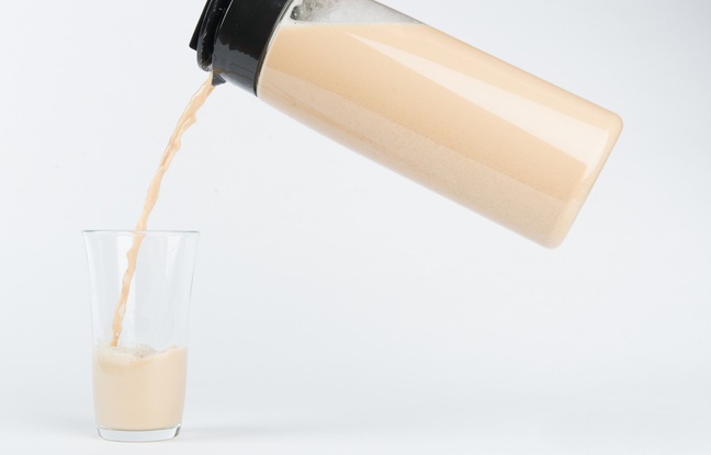 Un repas de Soylent sous forme de shake. Un repas de Soylent sous forme de shake.